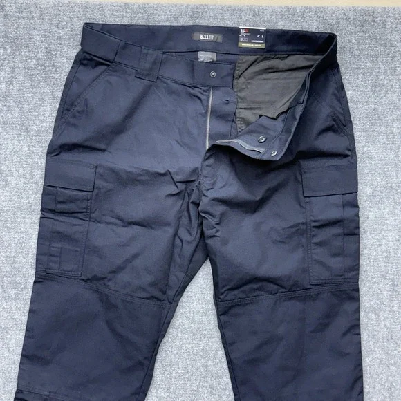 5.11 Ripstop TDU cargo pants relaxed fit blue men's size 2XL 40x32